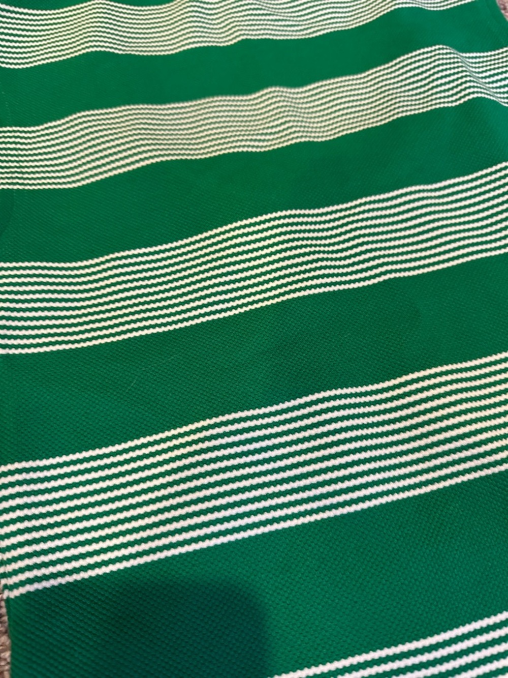bishop + young Green and White Striped Sleeveless Knit Tank - Picture 4 of 4